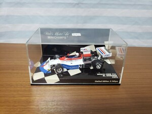 MINICHAMPS ミニチャンプス 1/43 MARCH FORD 751 M.DONOHUE 1975 　 #28 マーチ　フォード　F1 限定品　激レア　ミニカー　430 750028