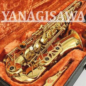 YANAGISAWA ヤナギサワ サックス マウスピース リード ヤマハストラップ ハードケース付（型番不明）