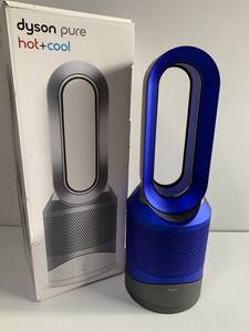 ⑤u719◆dyson ダイソン◆空気清浄機能付 ファンヒーター Hot+Cool HP01 MV3-JP-HAA0525A グレー×ブルー ホット+クール リモコン欠品