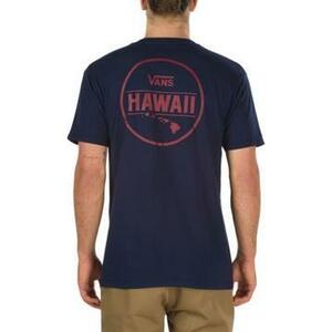 [VANS] HAWAII USA 限定 VANS MAKAI T-SHIRT Navy & Chili Pepper (バンズ ・マカイ Tシャツ ネイビー／チリペッパー) SALE 在庫処分セール