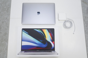 MacBook Pro (16インチ, 2019) i9 2.3GHz/メモリ16GB/SSD1TB/タッチバー/スペースグレイ/初期化済