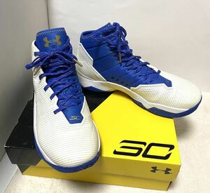 UNDER ARMOUR UA CURRY 2.5 バスケットボールシューズ アンダーアーマー ブルー/ホワイト　28cm UK9 EUR44 1274425-106 ステフィン・カリー