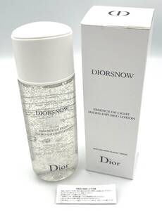 DIOR　ディオール スノー エッセンス オブ ライト マイクロ ローション 化粧水 医薬部外品/ 175mL　未使用品