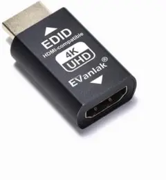 HDMI EDIDエミュレーター パススルー エミュレーターアダプター不要