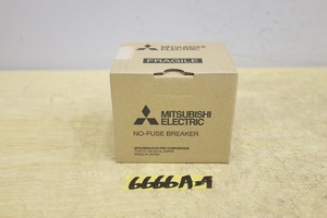 6666A24 未使用 MITSUBISHI 三菱 ノーヒューズブレーカー NV50-SVFU 15A 30mA 遮断器