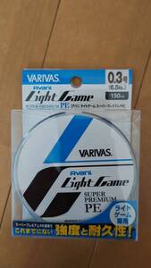 バリバス VARIVAS　アバニ Avani　ライトゲームスーパープレミアムPE　0.3号 6.5lb　150ｍ　新品　ネコポス発送