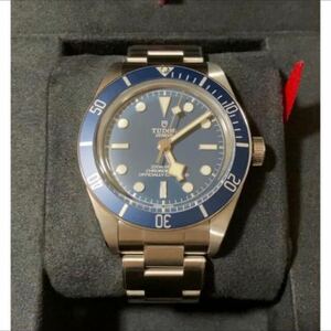 未使用 tudor fifty eight 79030b 58 フィフティエイトROLEX ロレックス ブラックベイ ブルー