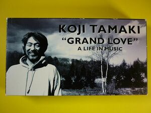 ビデオ◆玉置浩二/GRAND LOVE A LIFE IN MUSIC◆グランド・ラブ ア・ライフ・イン・ミュージック,ルーキー,ex安全地帯,VHS ビデオテープ