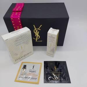 【未使用】YSL イヴ・サンローラン クチュールミニクラッチ 024 (アイシャドウ) 4g/ラブシャイン リップスティック 209P BOXセット (8307)