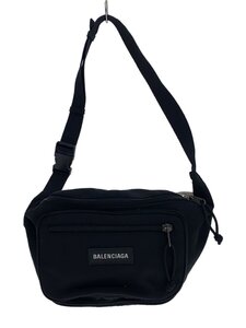 BALENCIAGA◆ウエストバッグ/-/BLK/482389-1000.Y.568008