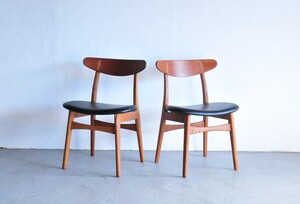 Hans J Wegner ハンス J ウェグナー CH 30 set 張替後未使用