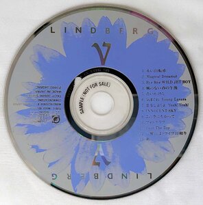 【CD コンパクトディスク】 LINDBERG / LINDBERGV（試聴盤/SAMPLE)TKCP-30600 DISCのみ