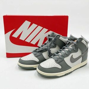 1円スタート激レア 使用 NIKE ナイキ DUNK HI RETRO SE VNTG/ダンク ハイ レトロ スペシャルエディション DM0582-001 28cm 30838 11-2