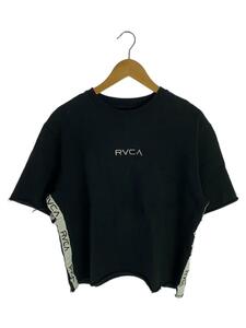 RVCA◆Tシャツ/S/コットン/BLK/AJ041-003