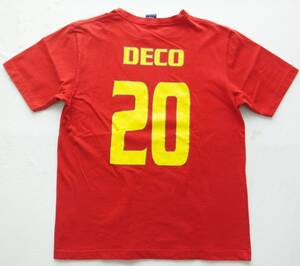 バルセロナ ラリーガ デコ Tシャツ 元ポルトガル代表　　FCバルセロナ FCB サッカー DECO