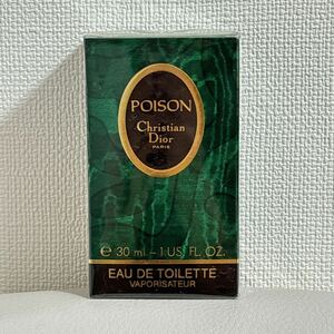 【新品未開封】Christian Dior クリスチャン ディオール　POISON プワゾン オードゥ トワレ 30mL