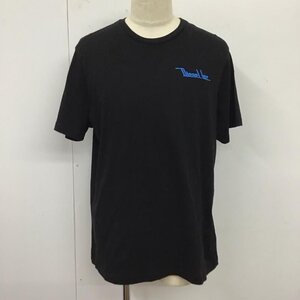 DIESEL XL ディーゼル Tシャツ 半袖 半袖カットソー プリントTシャツ クルーネックカットソー T Shirt 黒 / ブラック / 10120352