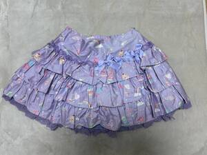 milky planet　ミルキープラネットスカート　ラベンダー　アンジェリック プリティ　Angelic Pretty