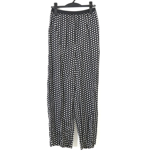 PLAN C 定価79,200円 20SS POLKA DOT PANTS ポルカドットレーヨンイージーパンツ 36 PNCAB03L00TV010 プランシー