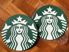 2枚セット Starbucks 未使用 スターバックス サイレンロゴコースター