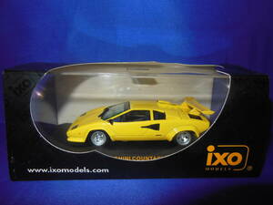 1/43　ランボルギーニ　カウンタック　LP500S　LAMBORGHINI　COUTACH　黄　IXO