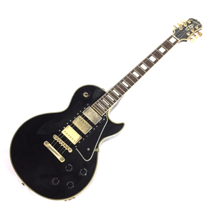 エピフォン レスポール エレキギター ギブソン 弦楽器 ブラック 社外ハードケース付き Epiphone QR012-294