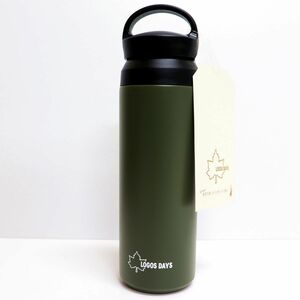 ★ロゴス LOGOS DAYS アウトドア 新品 軽量 保冷 ステンレス タンブラー 魔法瓶 ボトル 水筒 450ml [343390AL-KHA] 一 ACC★QWER★