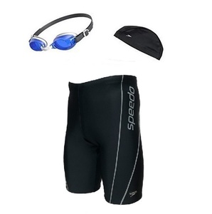 送料無料★新品★SPEEDO スピード SET21SAM 競泳水着 水着 キャップ ゴーグル 3点セット 水着はSサイズ