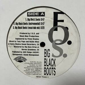 F.O.S. BIG BLACK BOOTS