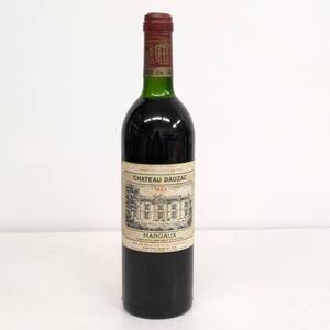 D23【未開栓】Chateau Dauzac シャトー・ドーザック 1988 マルゴー 赤 ワイン 750ml 12.5％