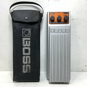 【ジャンク】BOSS PD-1 Pedal Distortion＜電池駆動NG＞ケース付き ボス ペダルディストーション ギターエフェクター MADE IN JAPAN □