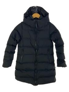 THE NORTH FACE◆WS DOWN SHELL COAT_ウインドストッパーダウンシェルコート/S/ナイロン/BLK/無地