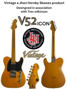 激希少品JHS Vintage Icon V52 テレキャスター　レリック仕様