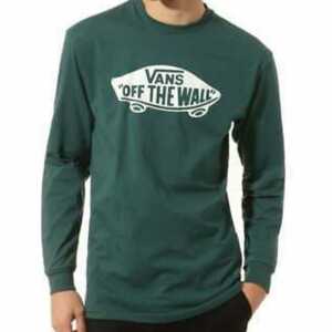 【S】VANS バンズ/ロンT/長袖Tシャツ/OTW LONG SLEEVE/緑