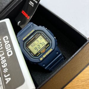 CASIO！即決！ラスト1本！DW-5600RB-2JF ブルースピードモデル　国内正規品　新品　未使用品　完品