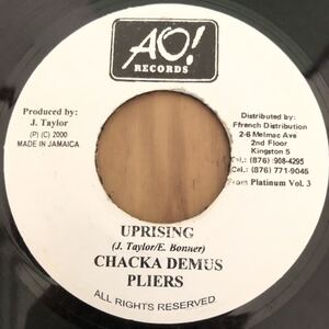 送料無料★レア 大人気 コンビネーション!! UPRISING / CHACKA DEMUS & PLIERS★