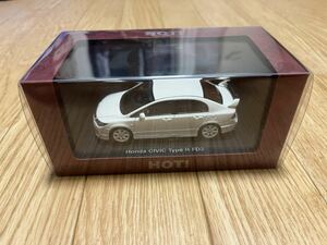 EBBRO エブロ 1/43 Honda ホンダ Civic シビック タイプR FD2 ホワイト 44293 透明ケース付き　同封可能