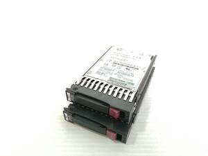 H442◇◆ジャンク HP 300GB SAS 10K 2.5インチ HDD、マウンタ 2個