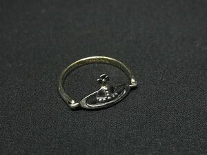 1円 Vivienne Westwood ヴィヴィアンウエストウッド オーブ SV925 リング 指輪 アクセサリー 表記サイズ S (約10号) シルバー系 FD6325