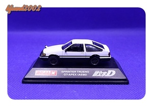 TOYOTA　SPRINTER　TRENO　AE86　スプリンター　トレノ　頭文字D　イニシャルD　REAL-X社製　ミニカー