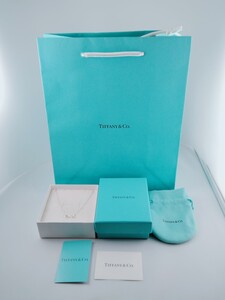 新品 正規品 ティファニー tiffany&co. ネックレス インフィニティ シルバー 箱 巾着 紙袋 プレゼント　贈答