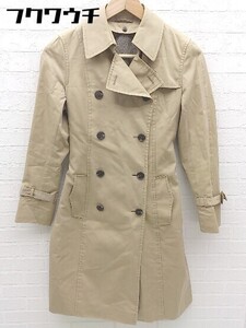 ◇ ◎ green label relaxing UNITED ARROWS ライナー付 長袖 トレンチ コート サイズ36 ベージュ レディース