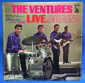 LP 洋楽 THE VENTURES / LIVE AGAIN 日本盤