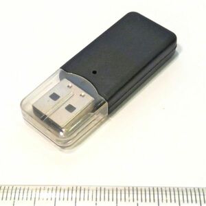 microSDカードリーダーライターUSB　透明カバー付き　★鄭3