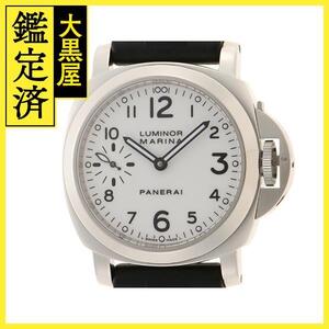 PANERAI　パネライ　ルミノール マリーナ　PAM00113　ステンレス　ラバーベルト　手巻き　メンズ【471】IK