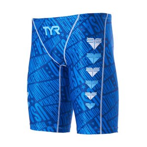 1299891-TYR/ジュニア ボーイズ ローライズ ロングボクサー 競泳トレーニング水着 練習用/140