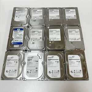 HDD まとめ売り 1TB 2TB 正常 ハードディスク 内蔵HDD 12枚 大量 SATA WD 使用時間 シーゲート Seagate Blue SAMSUNG TOSHIBA 1000GB