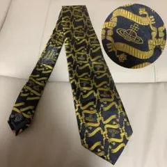 ヴィヴィアンウエストウッドアクセサリーズ necktie 上品 V系 GOLD