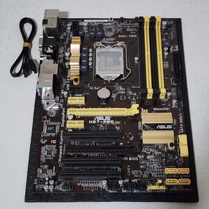 ASUS H87-PRO LGA1150 ATXマザーボード IOパネル欠品 第4世代CPU対応 最新Bios 動作確認済 PCパーツ