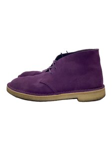 Clarks◆デザートブーツ/チャッカブーツ/26cm/PUP/スウェード